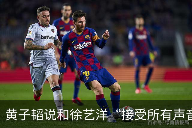 黄子韬说和徐艺洋“接受所有声音”，然后开始宣传“黄金一小时”带货